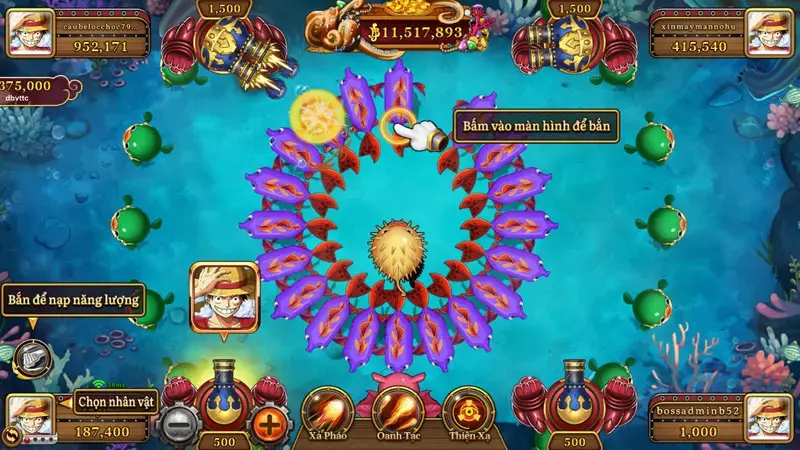 Bắn cá Đại Hải Trình Sclub88